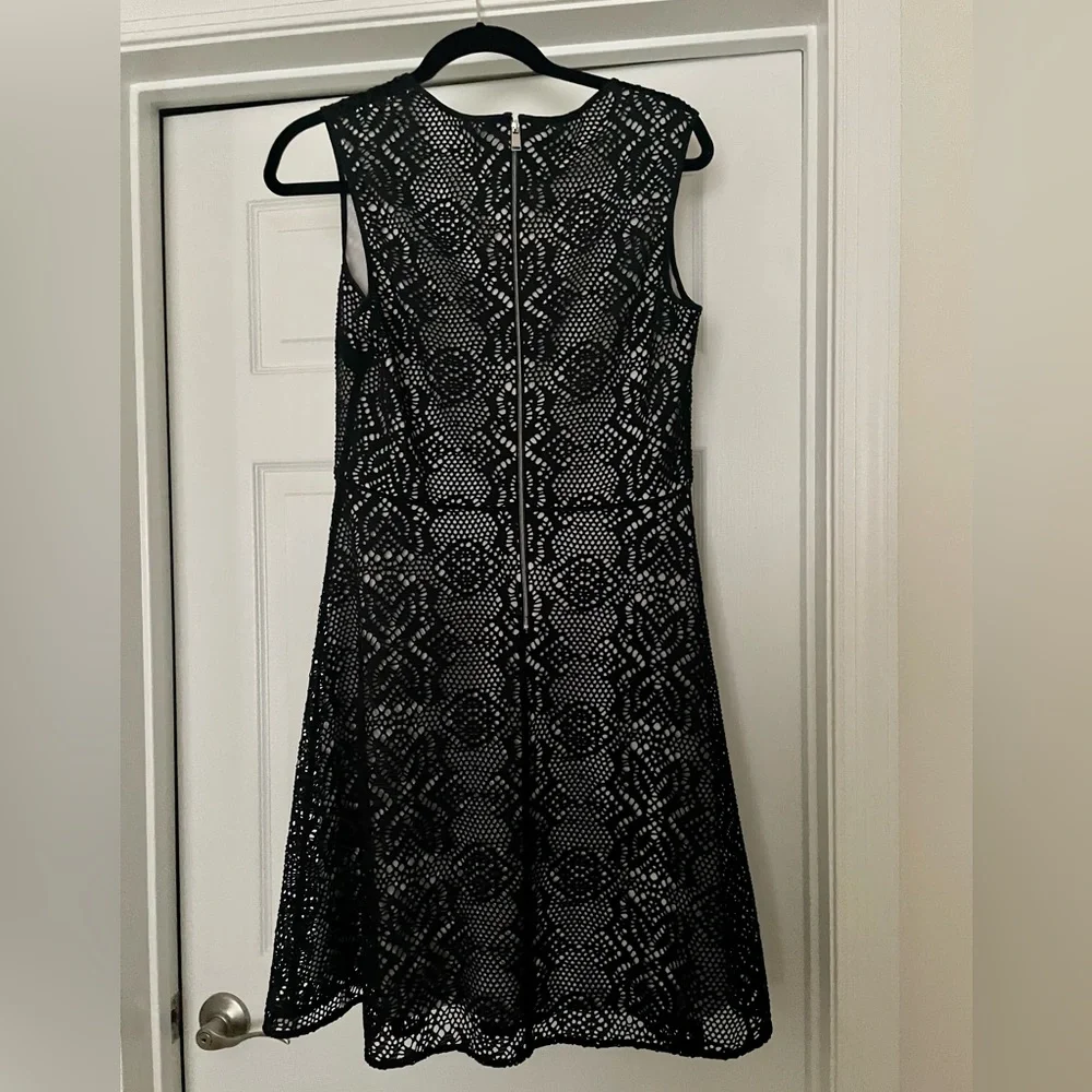 MARC NEW YORK DRESS Little Black Dress Lace Cocktail